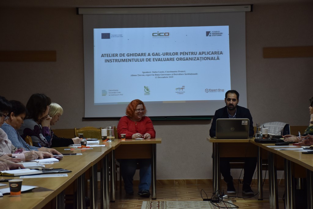 Atelier de ghidare a GAL-urilor pentru aplicarea instrumentului de evaluare organizațională ODA